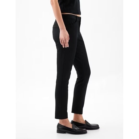 GAP Black Skinny Ankle Pants 00R NWOT | Workwear Office Classic - Picture 5 of 10